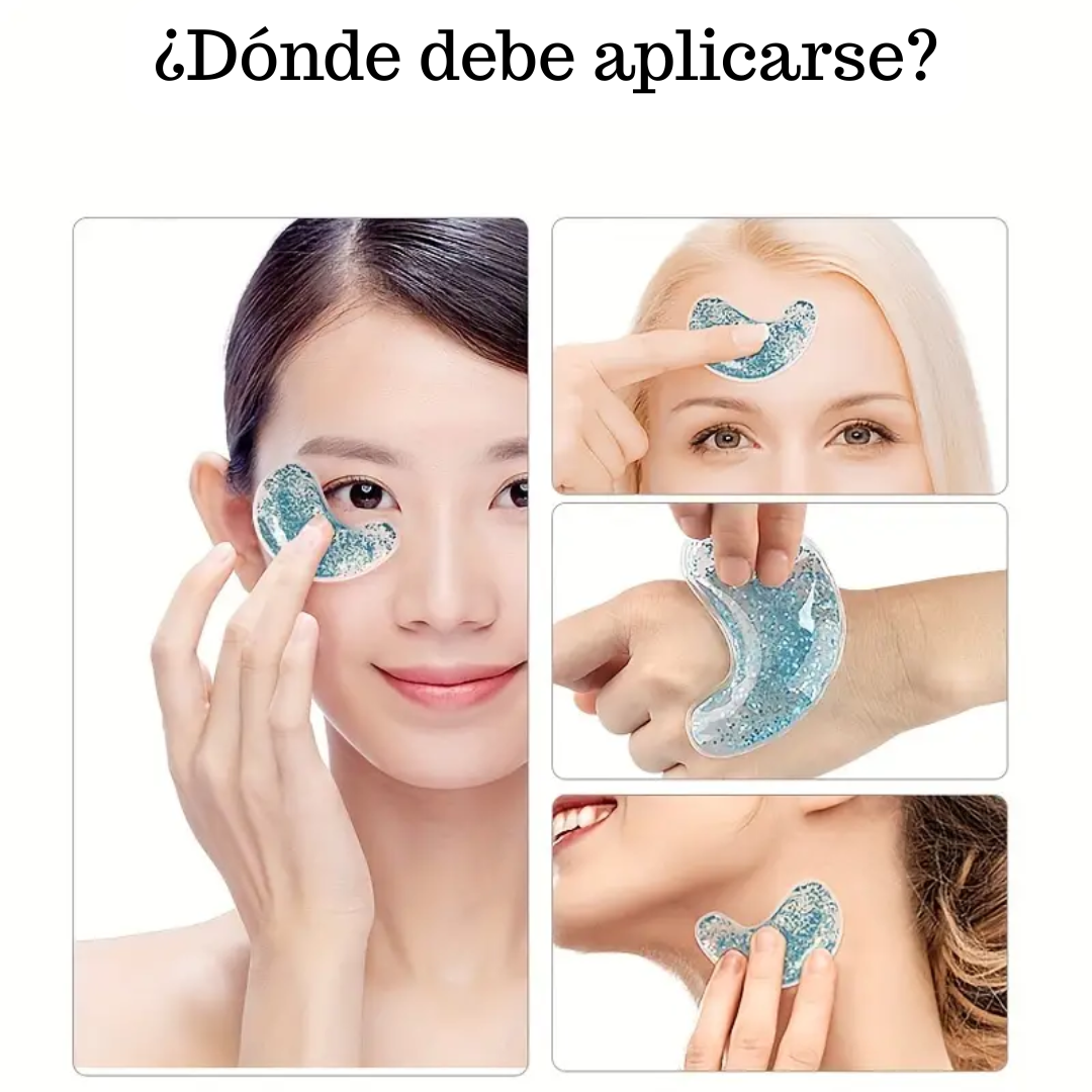 Parches de Gel Anti-Ojeras Reutilizables