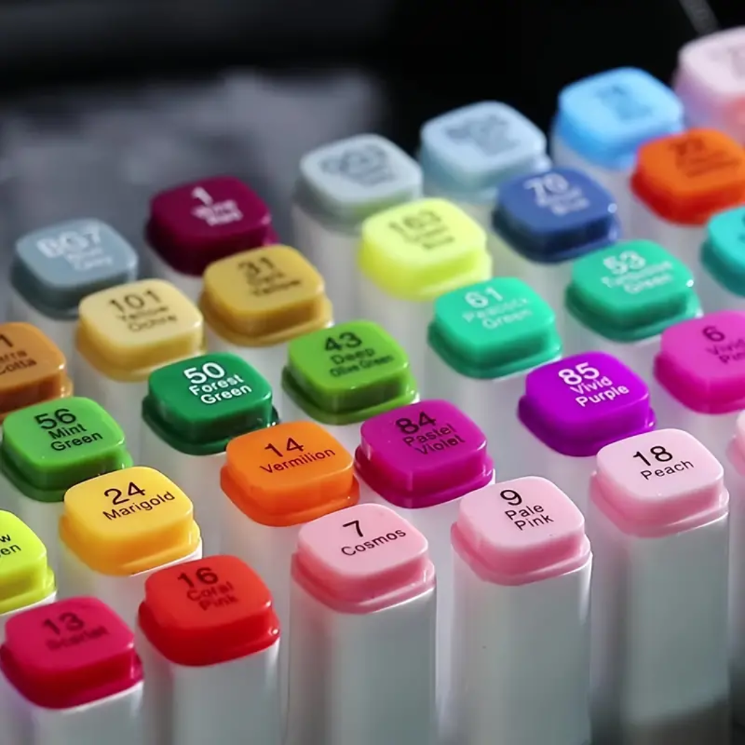 Set de Marcadores Doble Punta x48u