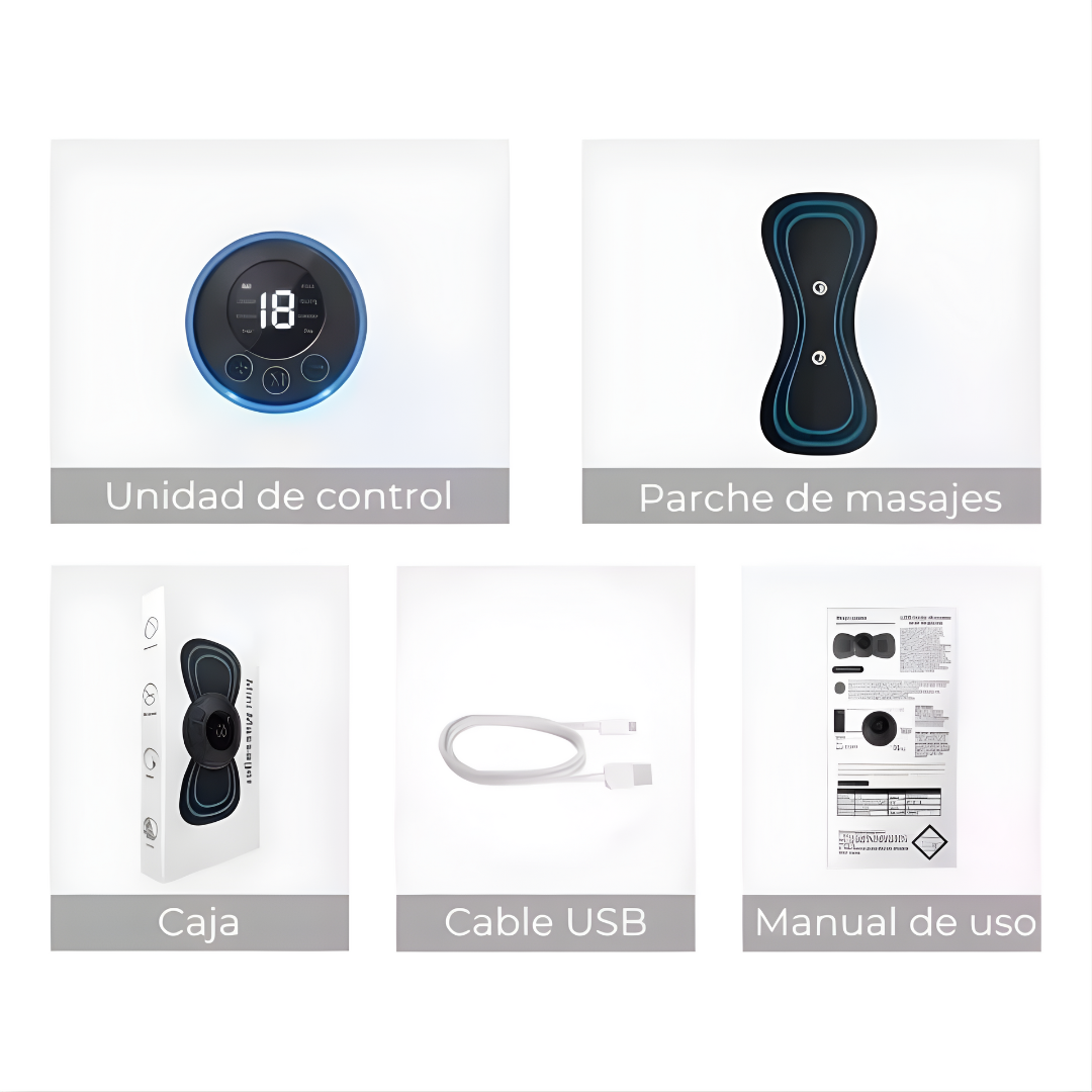 Mini Masajeador Cervical Recargable