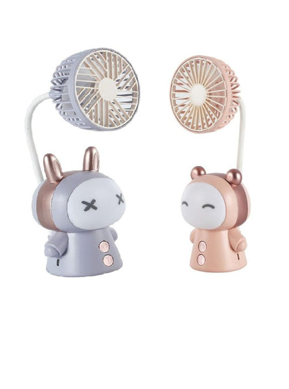Velador Lampara Ventilador Luz Infantil Multi Colores Led